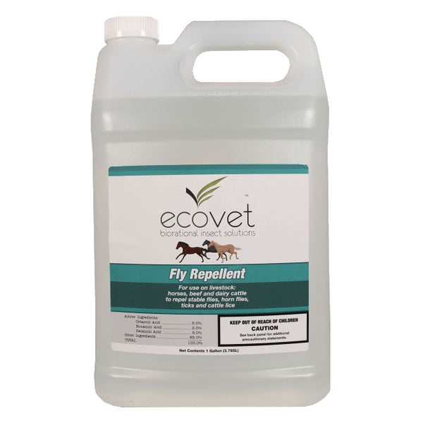 EcoVet Fly Spray Repellent-Insecticide Gallon
